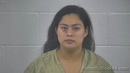 Mugshot of Rose Martinez-Cabon booked in Laurel County, Kentucky on October 24, 2026
