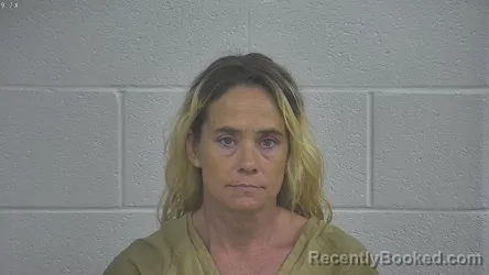 Mugshot of Ruby Mcfarland booked in Laurel County, Kentucky on August 16, 2026