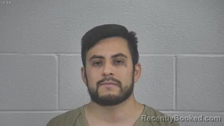 Mugshot of ROBERTH ALVARADO RODRIGUEZ booked in Laurel County, Kentucky on May 11, 2026