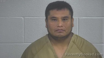 Mugshot of Ruben Sanchez-Bolanos booked in Laurel County, Kentucky on October 4, 2026