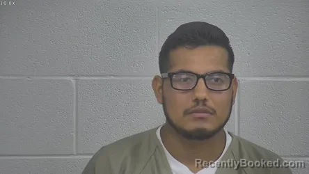 Mugshot of RIGOBERTO VASQUEZ-BARRADAS booked in Laurel County, Kentucky on July 10, 2026