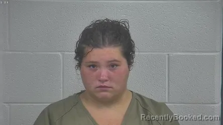 Mugshot of Samantha Lewis booked in Laurel County, Kentucky on August 17, 2026