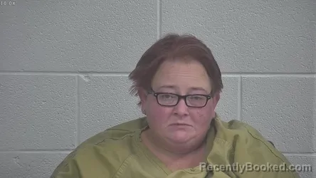 Mugshot of Samantha Lanham booked in Laurel County, Kentucky on September 8, 2026