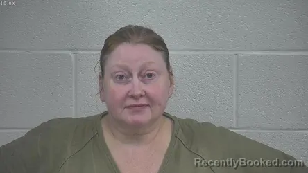 Mugshot of SARAH LEWIS booked in Laurel County, Kentucky on April 4, 2026