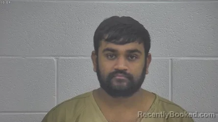 Mugshot of Sachinkumar Patel booked in Laurel County, Kentucky on September 29, 2026