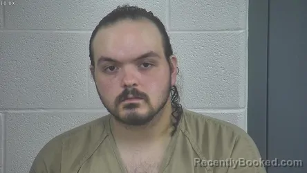 Mugshot of TYLER ANDREWS booked in Laurel County, Kentucky on April 22, 2026