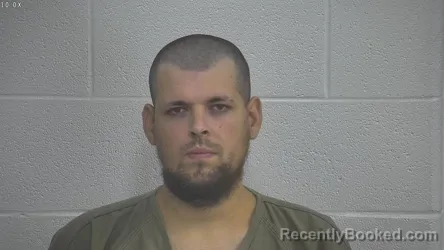 Mugshot of Trevor Ellis booked in Laurel County, Kentucky on October 6, 2026