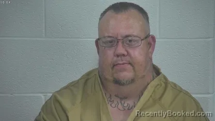 Mugshot of TRAVIS MERRITT booked in Laurel County, Kentucky on May 7, 2026