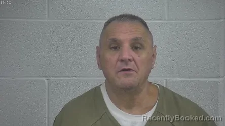 Mugshot of WARREN NEWELL booked in Laurel County, Kentucky on June 25, 2026