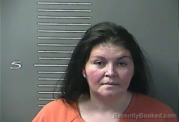 Mugshot of Jeannie Marie Hicks booked in Lawrence County, Kentucky on July 28, 2026
