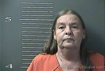 Mugshot of Rita Faye Napier booked in Lawrence County, Kentucky on August 23, 2026