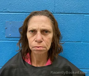 Mugshot of Mildred Elaine Bollinger booked in McDowell County, North Carolina on August 7, 2026