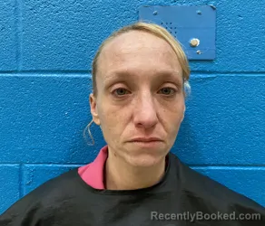Mugshot of CHASITY ANN JOHNSON booked in McDowell County, North Carolina on March 16, 2026