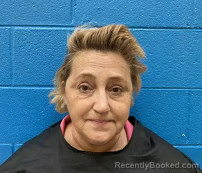 Mugshot of MELISSA BOWMAN RAINES booked in McDowell County, North Carolina on March 11, 2026