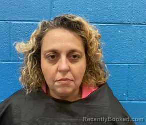 Mugshot of Crystal Dawn Rhymer booked in McDowell County, North Carolina on September 3, 2026