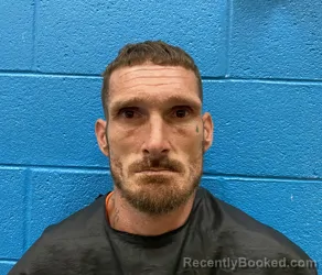 Mugshot of Nathaniel Allen Penley booked in McDowell County, North Carolina on October 3, 2026