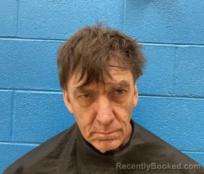 Mugshot of MICHAEL EUGENE THOMAS booked in McDowell County, North Carolina on April 23, 2026