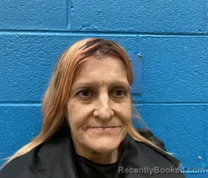 Mugshot of REVONDA JANE HARRIS booked in McDowell County, North Carolina on June 7, 2026