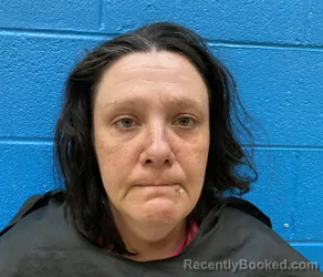 Mugshot of BRITTANY DAWN OWENSBY booked in McDowell County, North Carolina on April 2, 2026