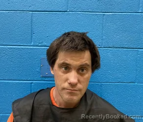 Mugshot of Todd Anthony Rhom booked in McDowell County, North Carolina on August 17, 2026