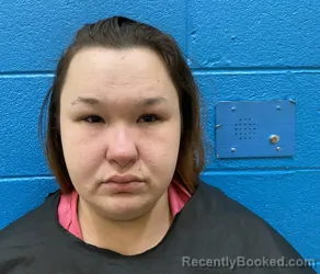 Mugshot of ASHLEY NICOLE BARRIER booked in McDowell County, North Carolina on April 29, 2026