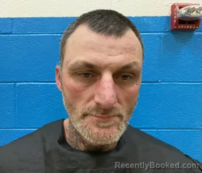 Mugshot of AARON WAYNE WRIGHT booked in McDowell County, North Carolina on March 19, 2026