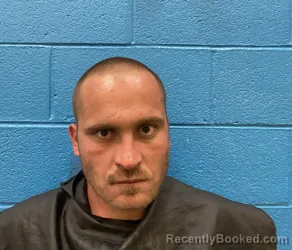 Mugshot of Levi Dillion Harris booked in McDowell County, North Carolina on October 25, 2026