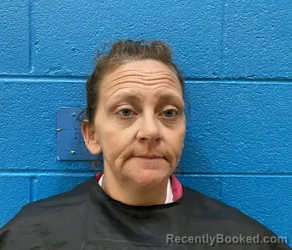 Mugshot of PEGGY LEE CANTRELL booked in McDowell County, North Carolina on March 19, 2026