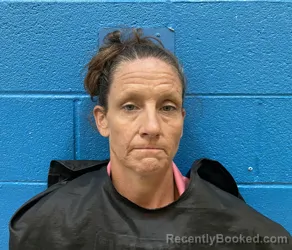 Mugshot of BRANDY LEIGH WHITSON booked in McDowell County, North Carolina on June 29, 2026