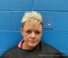 Mugshot of HALLEY DAWN BRADSHAW booked in McDowell County, North Carolina on March 24, 2026