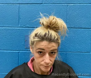 Mugshot of KAYLA LEANN HEGLER booked in McDowell County, North Carolina on May 11, 2026