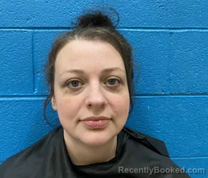 Mugshot of HAYLEY LAINE BLUMKE booked in McDowell County, North Carolina on July 17, 2026
