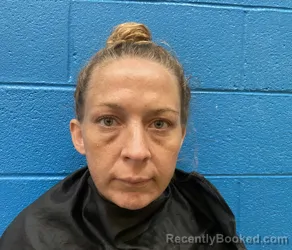 Mugshot of Kasey Marie Lanning booked in McDowell County, North Carolina on September 10, 2026