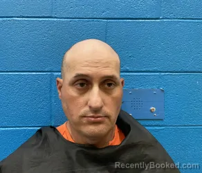 Mugshot of Brian Keith Hughes booked in McDowell County, North Carolina on September 19, 2026