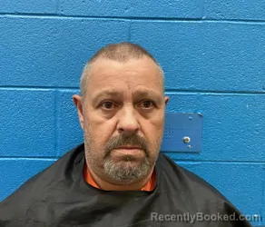 Mugshot of David Wayne Arrowood booked in McDowell County, North Carolina on September 19, 2026