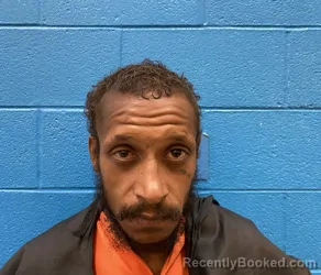 Mugshot of Tyrone Tyrell Thomas booked in McDowell County, North Carolina on August 27, 2026