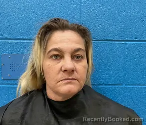 Mugshot of CRYSTAL LEA PERKINS booked in McDowell County, North Carolina on March 19, 2026