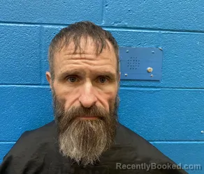 Mugshot of David Ray Heatherly booked in McDowell County, North Carolina on September 13, 2026