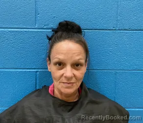 Mugshot of JENNIFER LEIGH LEWIS booked in McDowell County, North Carolina on May 7, 2026
