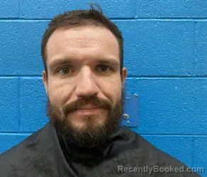 Mugshot of Corey Alan Brasecker booked in McDowell County, North Carolina on September 15, 2026
