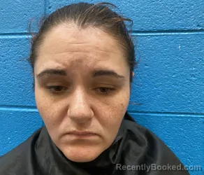 Mugshot of Destiny Dawn Davis booked in McDowell County, North Carolina on September 15, 2026