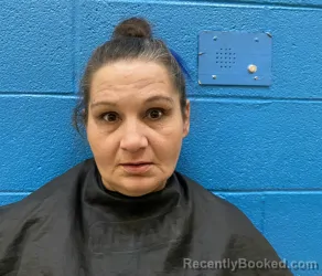 Mugshot of MELISSA JEAN THOMPSON booked in McDowell County, North Carolina on March 17, 2026