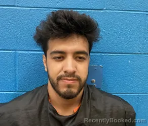 Mugshot of Manuel Valdez booked in McDowell County, North Carolina on September 8, 2026