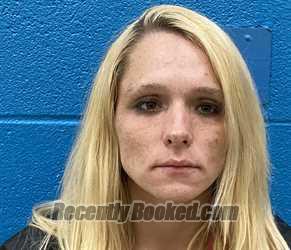 Mugshot of SHANNON NICOLE MILLS booked in McDowell County, North Carolina on April 21, 2026