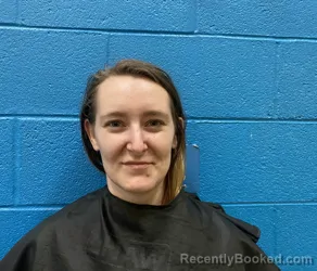 Mugshot of Halie Kristen Johnson booked in McDowell County, North Carolina on September 8, 2026