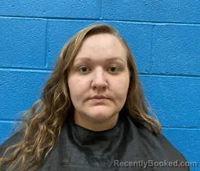 Mugshot of Alexandra Diane Bennick booked in McDowell County, North Carolina on August 24, 2026