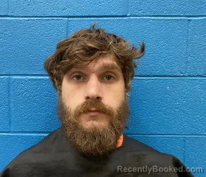 Mugshot of Zachary Charles Ruane Plemmons booked in McDowell County, North Carolina on August 28, 2026