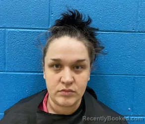 Mugshot of KHALEIGH MONTANA PEAK booked in McDowell County, North Carolina on March 31, 2026