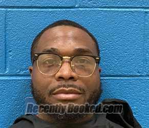 Booking photo from McDowell County, North Carolina