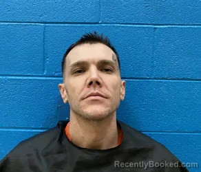 Mugshot of RYAN THOMAS BURNS booked in McDowell County, North Carolina on March 26, 2026